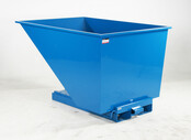 TIPPO Kippbehälter 1100 L – 2000 kg – Blau RAL 5019