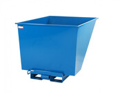 TIPPO kipcontainer 1100 L – 2000 kg – Blauw RAL 5019