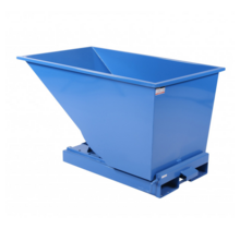 TIPPO Kippbehälter 600 L – 2000 kg – Blau RAL 5019
