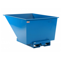 TIPPO tipping container 900 L – 2000 kg – Blue RAL 5019