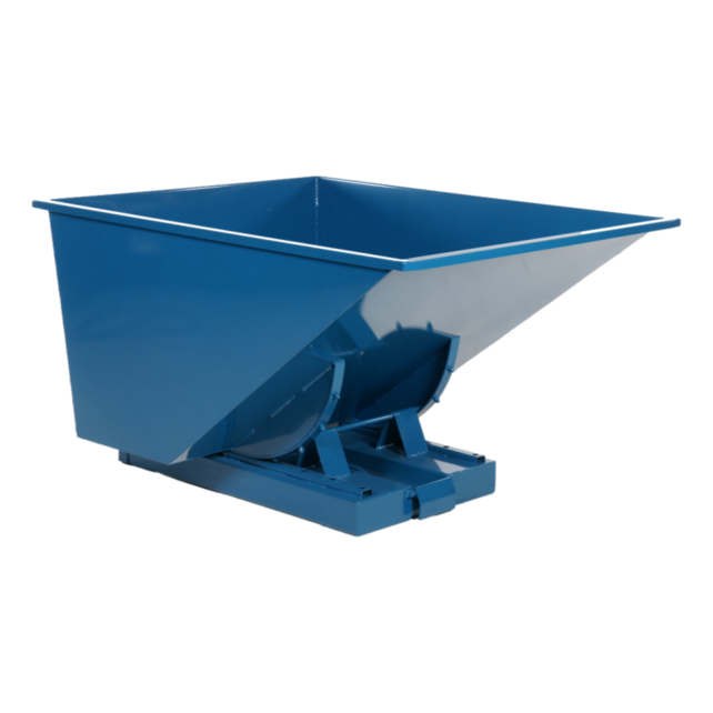 TIPPO tipping container 900 L – 2000 kg – Blue RAL 5019