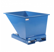 TIPPO kipcontainer 300 L – 1500 kg – Blauw RAL 5019