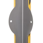 Kit de protection d’angle en mousse PU Type A+ – 0,5 m – Jaune / noir