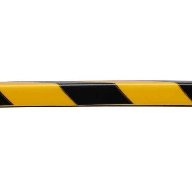 Kit de protection de surface en mousse PU Type S – 1 m – Jaune / noir
