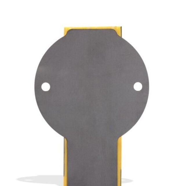 Kit de protection de surface en mousse PU Type F – 1 m – Jaune / noir – autoadhésif