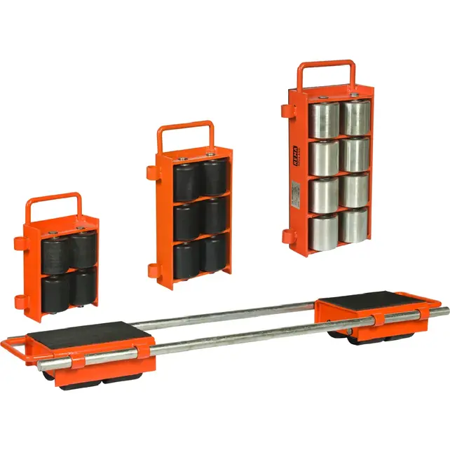 Patins de manutention, lot de 2 TRW-60 - 6000 kg par paire