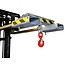 SalesBridges Lasttraverse mit drehbarer Lasthaken 4150 kg für Gabelstapler