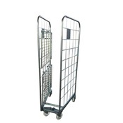 Roll conteneur 2 côtés électro-zingué  emboîtable