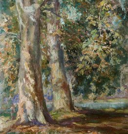 Künstler um 1900 » Öl-Gemälde Wald Landschaft Impressionismus Secession