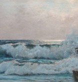 Karl Rohwedder-Ruge (1865 - 1940) » Öl-Gemälde Naturalismus Meer Hamburger Maler norddeutsche Malerei