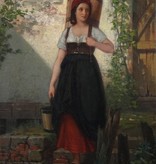 Friedrich Leon Pohle (1841 - 1908) » Öl-Gemälde Biedermeier Spät-Romantik Genre sächsischer Maler