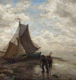 Julius Runge (1843 - 1922) » Öl-Gemälde Realismus Spätromantik Impressionismus Küstenlandschaft Meer