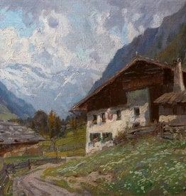 Felix Eisengräber (1874 - 1940) » Öl-Gemälde Impressionismus Landschaft Münchner Malerschule süddeutsche Malerei