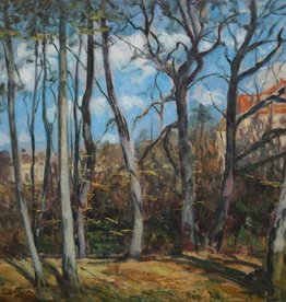 Paul Thiem  (1958 - 1922) » Öl-Gemälde Impressionismus Park Landschaft