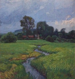 Toni Wolter (1875 - 1929) » Öl-Gemälde Impressionismus Landschaft