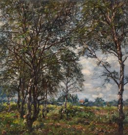 Otto Schulz-Stradtmann (1892-1960) Öl-Gemälde Impressionismus norddeutsche Landschaft Hamburger Maler