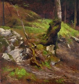 Luitpold Faustner (1845 - 1925) » Öl-Gemälde Realismus Naturalismus Münchner Malerschule