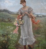 Maler des 19. Jahrhunderts  » Öl-Gemälde Impressionismus Landschaft Münchner Malerschule