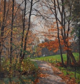 Jahreszeiten - Herbst Robert Franz Curry (1872 - 1955) » Öl-Gemälde Impressionismus Herbst Landschaft süddeutsche Malerei Münchner Maler