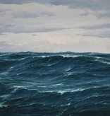 Waldemar Schlichting (1896 - 1970) » Öl-Gemälde Meer Meereswogen Meerblick Seestück Berliner Maler norddeutsche Marinemalerei