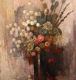 Bernd Funke (1902 - 1988) » Öl-Gemälde Impressionismus Klassische Moderne Blumen Stillleben