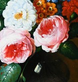 Maler des 20. Jahrhundert » Öl-Gemälde Altmeister Biedermeier Blumen Stillleben Blumenstillleben Österreichische Schule