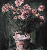 Erich Krause (1886 - 1954) » Öl-Gemälde Blumen Stillleben Azalee Blumenstillleben Impressionismus