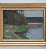 Johannes Rudolphi (1877 - 1950) » Öl-Gemälde Impressionismus Berliner Secession Waldsee