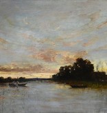 Heinrich R. Reder (1862 - 1942) » Öl-Gemälde Spätromantik Landschaft Münchner Malerschule  Dachauer Künstlerkolonie