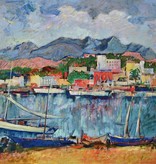 Maler des 20. Jahrhundert » Öl-Gemälde Postimpressionismus Expressionismus mediterrane Landschaft Stadt Hafen Frankreich Italien Klassische Moderne