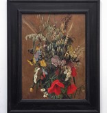 Maler des 19. Jahrhunderts » Öl-Gemälde Romantik Biedermeier Realismus Stillleben Blumen Blumenstillleben Blumenmalerei