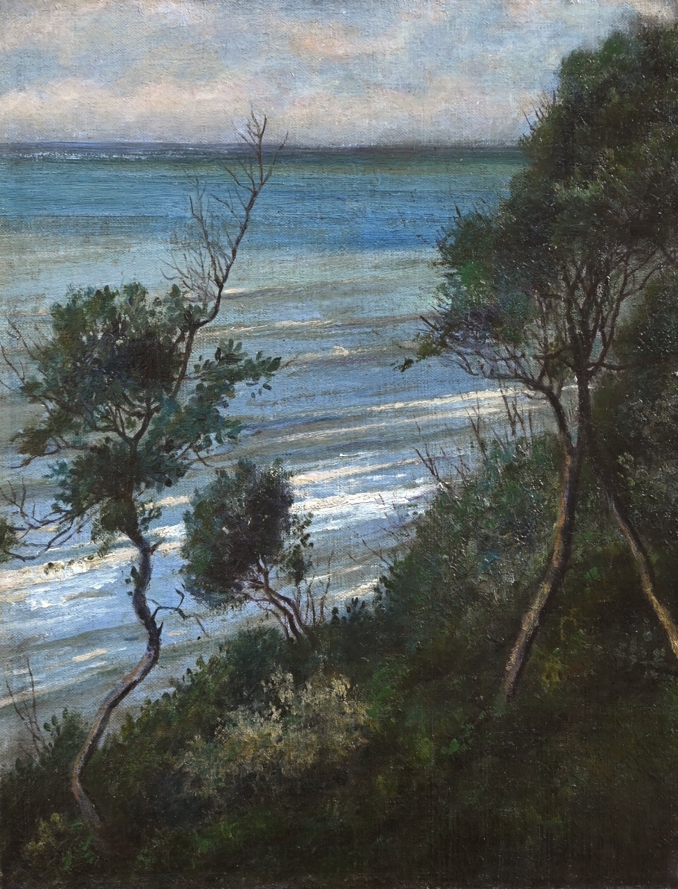 Maler um 1900 » Öl-Gemälde Realismus Impressionismus Jugendstil Künstlerkolonie Ahrenshoop Ostsee Darss Hiddensee Rügen Meer Ostseeküste