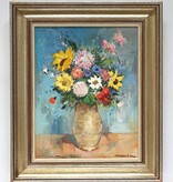 Antal JancseAntal Jancsek (1907 - 1985) » Öl-Gemälde Postimpressionismus Blumen Blumenstillleben Blumenstrauß Stillleben ungarischer Maler