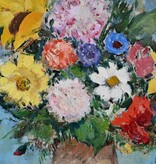 Antal JancseAntal Jancsek (1907 - 1985) » Öl-Gemälde Postimpressionismus Blumen Blumenstillleben Blumenstrauß Stillleben ungarischer Maler