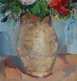 Antal JancseAntal Jancsek (1907 - 1985) » Öl-Gemälde Postimpressionismus Blumen Blumenstillleben Blumenstrauß Stillleben ungarischer Maler