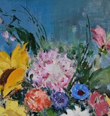 Antal JancseAntal Jancsek (1907 - 1985) » Öl-Gemälde Postimpressionismus Blumen Blumenstillleben Blumenstrauß Stillleben ungarischer Maler