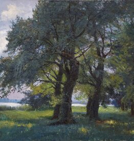 Heinrich Rebentisch (norddeutscher Maler um 1900) » Öl-Gemälde Impressionismus norddeutsche Landschaft