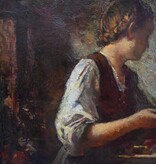 Richard Heymann (1900 - 1973) » Öl-Gemälde Impressionismus Genre Süddeutsche Malerei NS-Kunst
