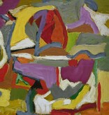 Karl-Heinz Krauskopf (1930 - 1984) » Öl-Gemälde abstrakter Expressionismus Informel Moderne Kunst