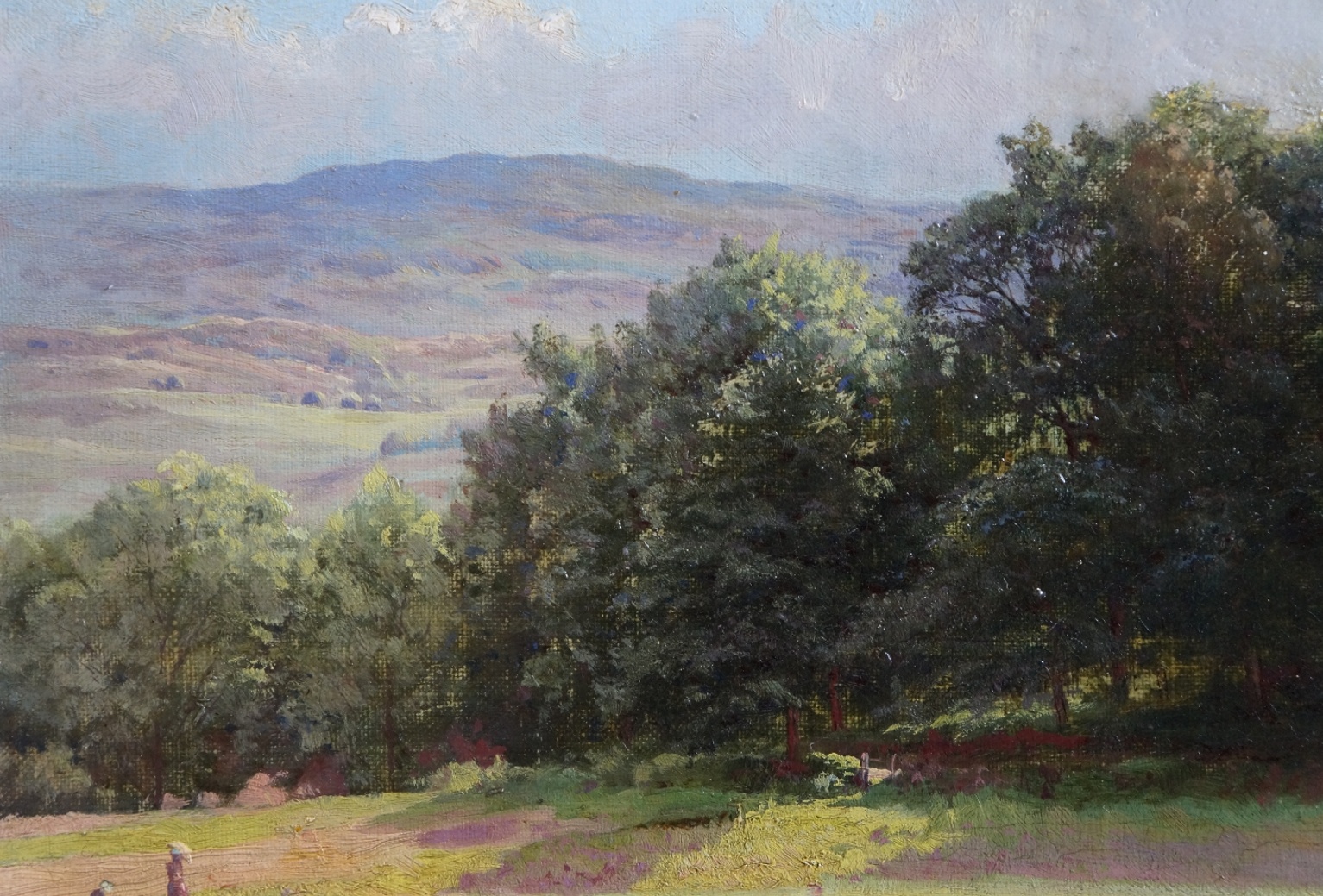 W. Pratt (Maler des 19. Jahrhunderts) » Öl-Gemälde Realismus Landschaft englische Schule