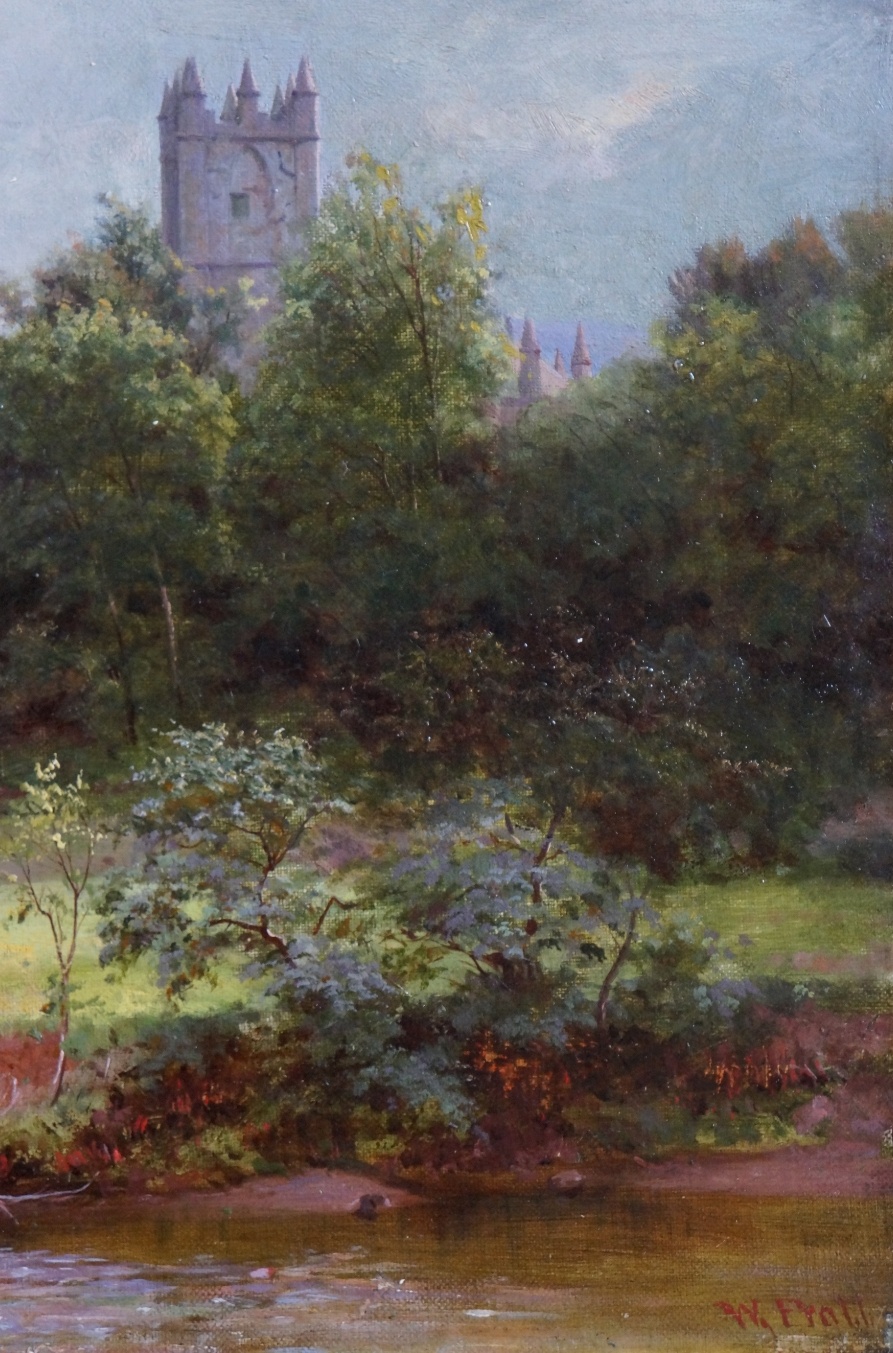 W. Pratt (Maler des 19. Jahrhunderts) » Öl-Gemälde Realismus Landschaft englische Schule