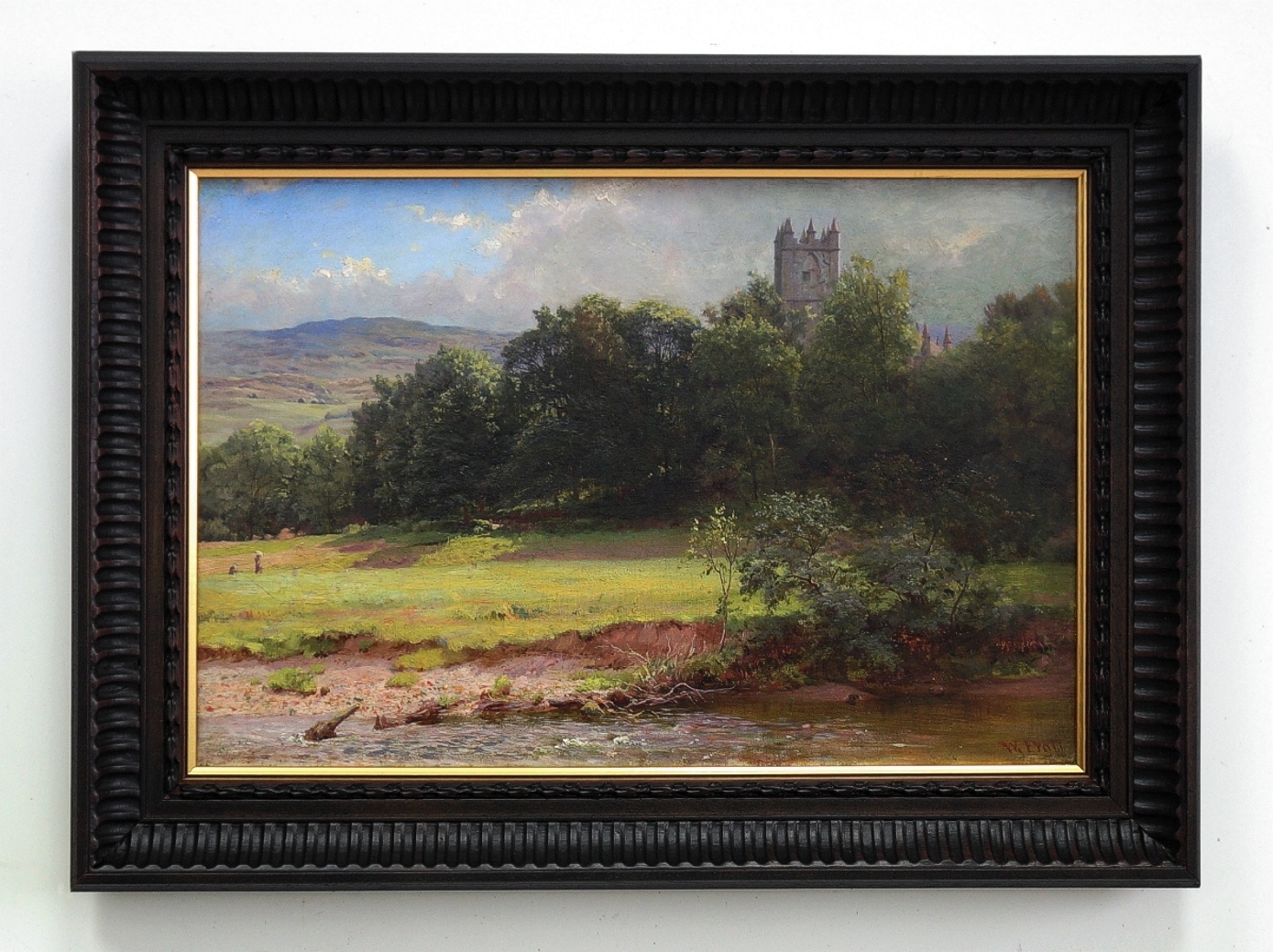 W. Pratt (Maler des 19. Jahrhunderts) » Öl-Gemälde Realismus Landschaft englische Schule