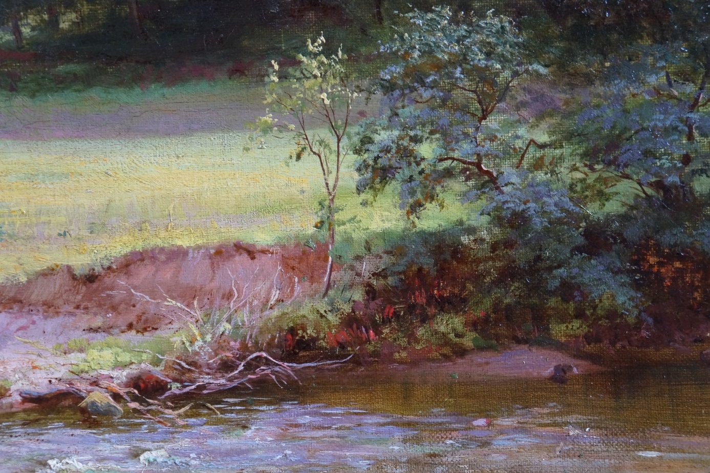 W. Pratt (Maler des 19. Jahrhunderts) » Öl-Gemälde Realismus Landschaft englische Schule
