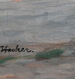 Georg Hacker (1863 - 1945) » Öl-Gemälde Impressionismus Landschaft