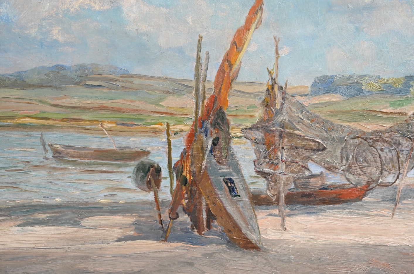 Georg Hacker (1863 - 1945) » Öl-Gemälde Impressionismus Landschaft