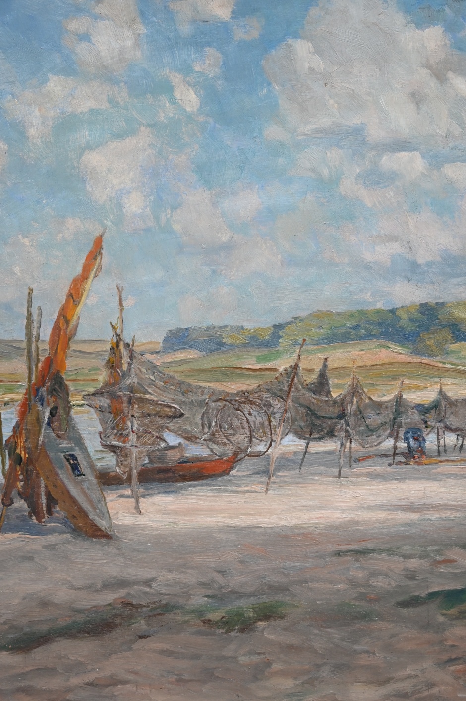 Georg Hacker (1863 - 1945) » Öl-Gemälde Impressionismus Landschaft