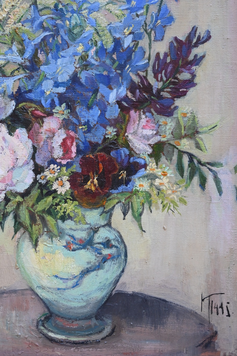 Die schönsten Blumenstillleben Mieze Mardner Klaas (1884 - 1950) » Öl-Gemälde Postimpressionismus Blumen Stillleben Blumenstrauß Blumenstillleben