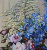 Die schönsten Blumenstillleben Mieze Mardner Klaas (1884 - 1950) » Öl-Gemälde Postimpressionismus Blumen Stillleben Blumenstrauß Blumenstillleben