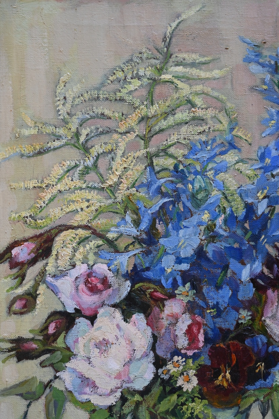 Die schönsten Blumenstillleben Mieze Mardner Klaas (1884 - 1950) » Öl-Gemälde Postimpressionismus Blumen Stillleben Blumenstrauß Blumenstillleben