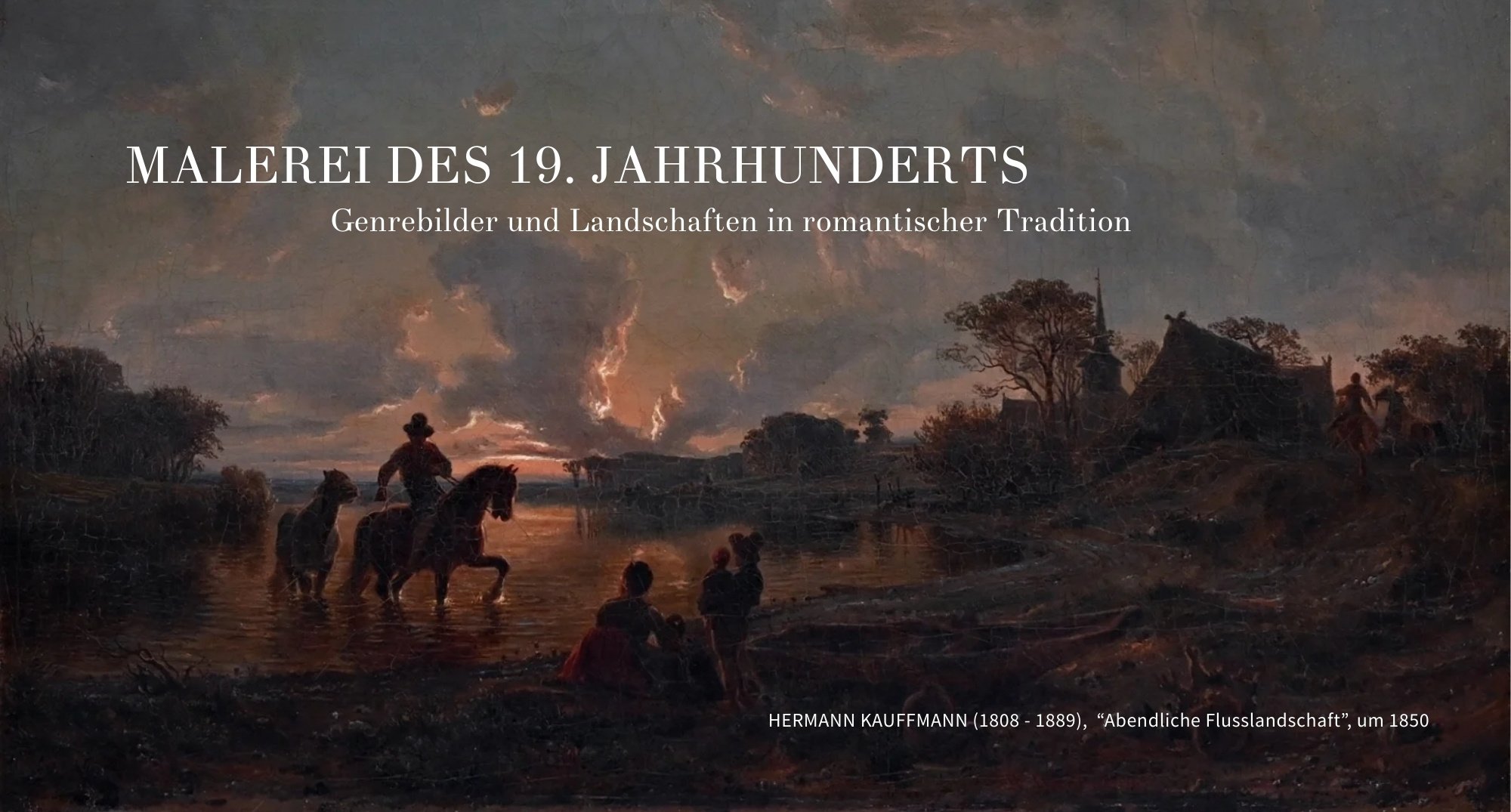 ARKAZIA Kunst und Auktionen - Kunstwerke Gemälde Ölgemälde Romantik Genremalerei Malerei Maler Künstler